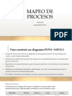 MAPEO DE PROCESOS I PARCIAL: DIAGRAMAS SIPOC