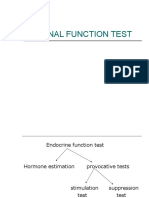 Adrenal Function Test