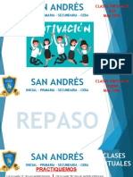 Clases virtuales San Andrés inicial primaria