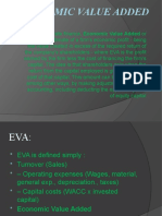 Economic Value Added: EVA Is An Estimate of A Firm's Economic Profit - Being