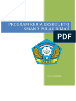 Program Kerja Ekskul BTQ SMAN 3 Pulau Rimau