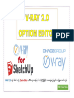V-RAY 2.0 Option Editor Overview (SketchUp)