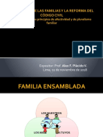 Derecho de las familias y reforma del Código Civil