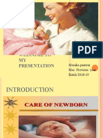 Essential Care of Newborn