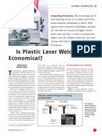 Is Plastic Laser Welding Economical?: Competing Processes