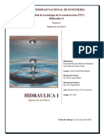 Informe 5 de Hidraulica