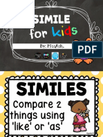 M3 Simile Flashcards