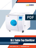 16 L Table Top Sterilizer: LX660NS