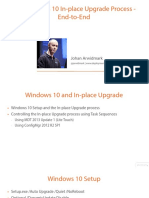 The Windows 10 In-Place Upgrade Process - End-to-End: Johan Arwidmark