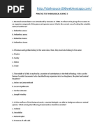 Practice Test in Biological Science 3