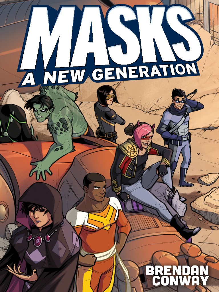 MASKS A New Generation PDF PDF Superheroes Hero