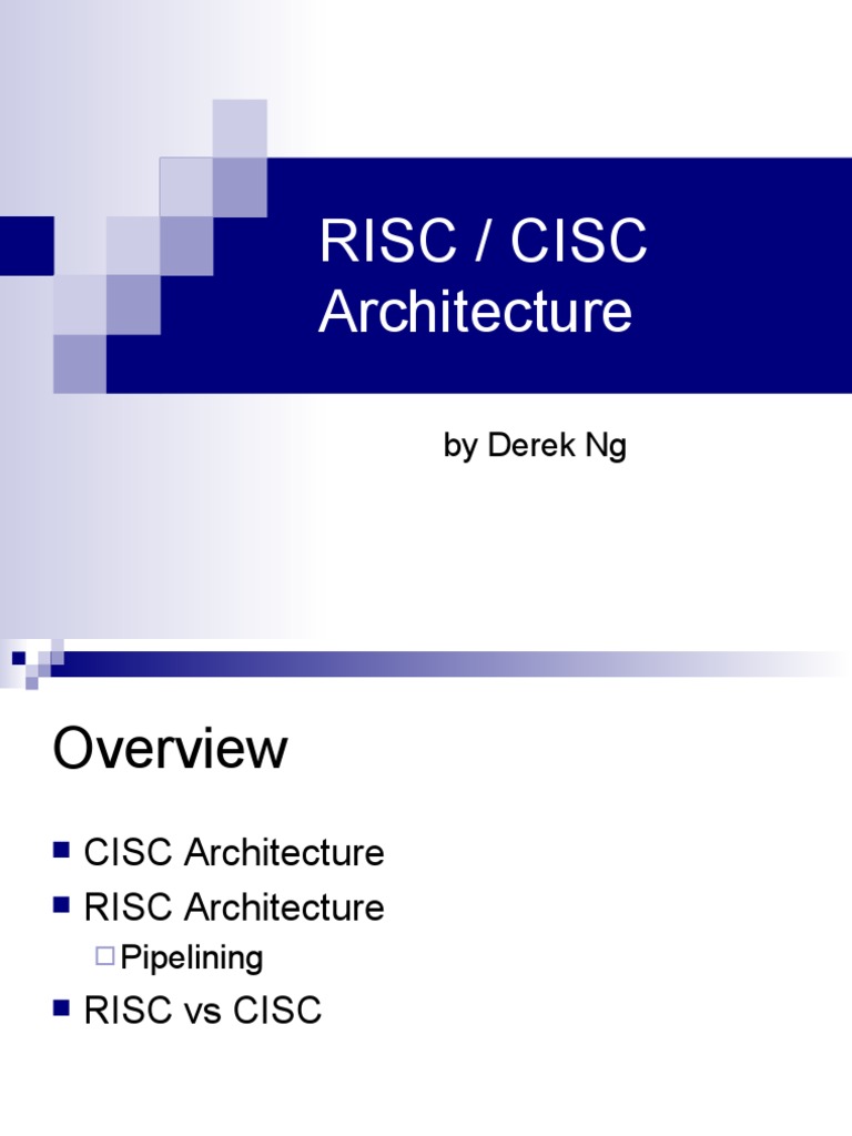 RISC vs CISC Architecture Explained | PDF