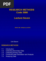 7-Research Methods 3684 Lecture Seven