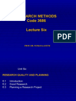 6-Research Methods 3684 Lecture Six