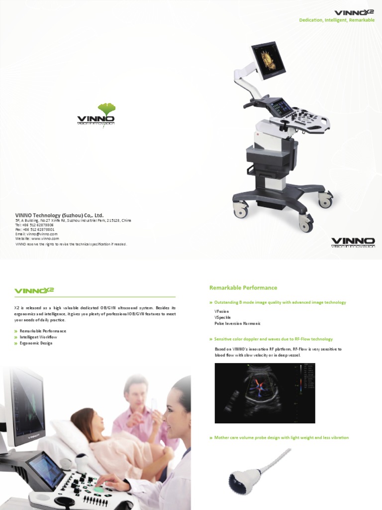 Comprehensive OB/GYN Ultrasound System with Remarkable Performance ...