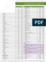 Point Redemption Form - Europe: Essential Oil Singles