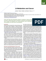 Cellular Fatty Acid Metabolism and Cancer PDF
