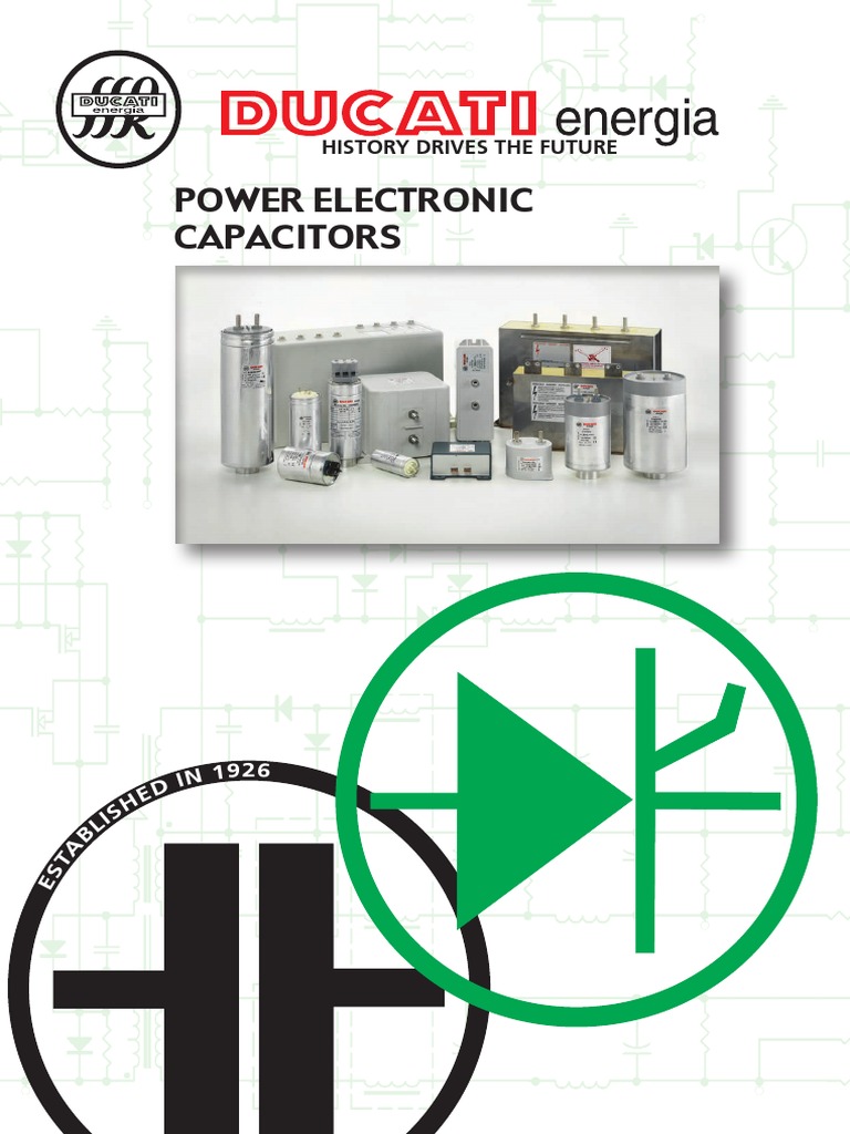 Ducati Energia-Capacitors PDF | PDF | Capacitor | Power Electronics