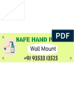 SAFE HAND PATROL STICKER