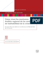 Cómo viven los mexicanos. Encuesta Nacional Sobre Las Condiciones de Habitabilidad y Vivienda 2015