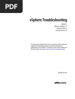 Vsphere Esxi Vcenter Server 551 Troubleshooting Guide