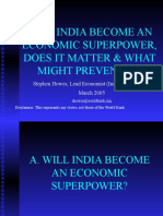 Will India Become An Economic Superpower, Does It Matter & What Might Prevent It?