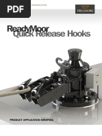 Quick Release Hooks Readymoor: Product Application Briefing