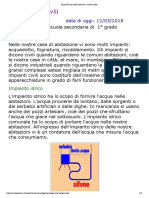 Impianti Civili Nelle Abitazioni - Scuola Media