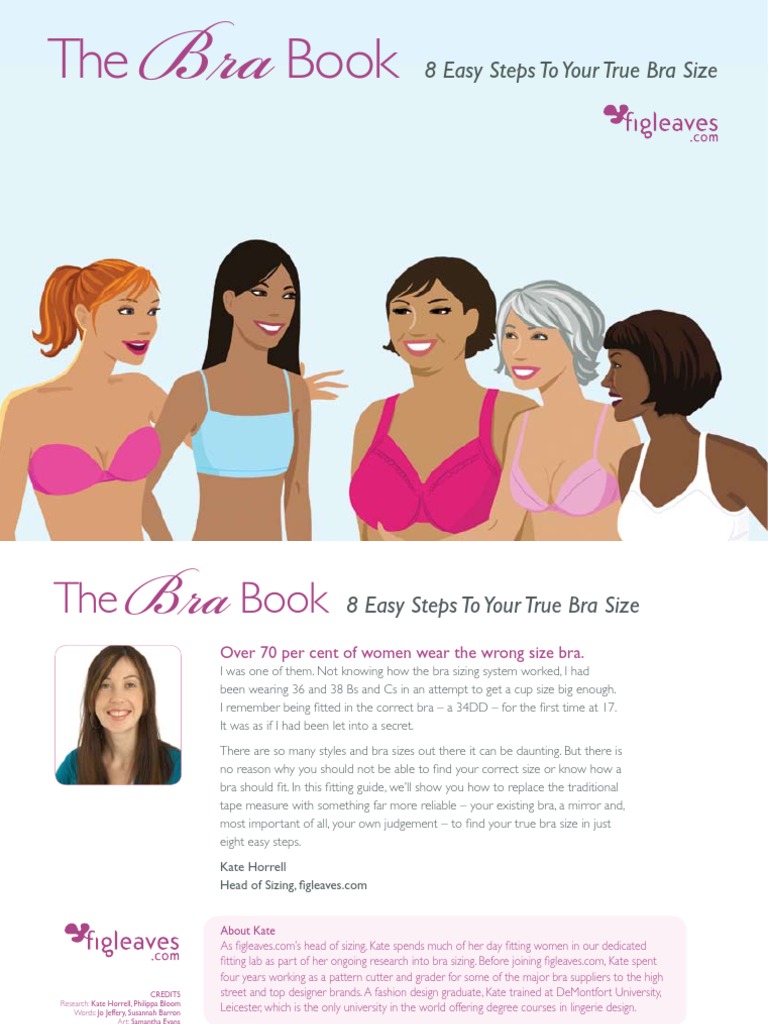The Book: 8 Easy Steps To Your True Bra Size