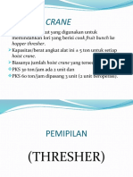 Pertemuan 3 (Pemipilan - Threser)