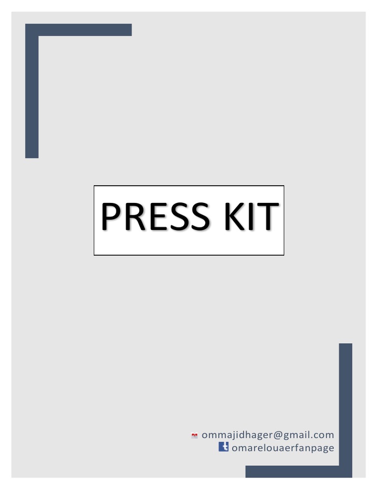 Press Kit Pdf