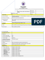 Detailed Lesson Plan School Grade Level Teacher Learning Area Teaching Date and Time Quarter I. Objectives A. Content Standards