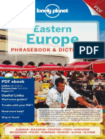 Eastern Europe Phrasebook - 2013 PDF