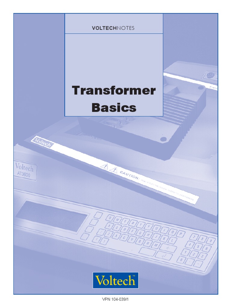 Transformer Basics (104-039) | PDF | Transformer | Hysteresis