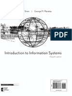 Ntroduction To Information Systems: James A. O'Brien - George M. Marakas