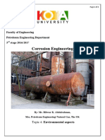 Corrosion Engineering: Environmental Aspects