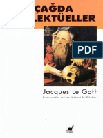 Jacgues Le Goff - Ortaçağda Entellektüeller