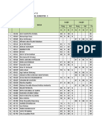 SMPN 1 Pinggir Report Card for Class 7.1 Semester 1