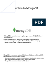 Unit 5 - Chapter 2 - Introduction To MongoDB