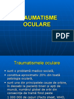 Oftalmologie - TRAUMATISME OCULARE, USMF 2010