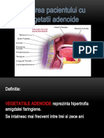 Ingrijirea Pacientilor Cu Vegetatii Adenoide