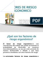 Factores de Riesgo Ergonomico