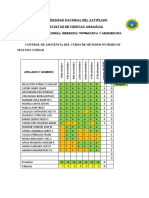 Asistencia de Metodos