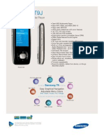 Samsung T9J: Slim Portable Multimedia Player