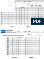 Crystal 2 - Daily Analog Temperture Monitoring Form