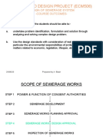 How To Design SEWERAGE