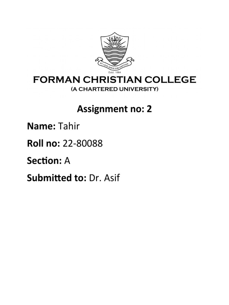 Hand Written Assignment No 2 | PDF