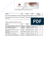 Mechanical Engineering Sept 2020 Exam Dates