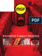 PRODUCTS PRODUC & SERVICES SHORING DESIGN SAFETY. Excavation Support Solutions. Uilt On Trust and Reliability, SAFETY SHORING DESIG