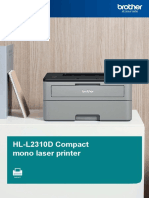 HL-L2310D Compact Mono Laser Printer